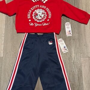 Hello Kitty & Friends New! 2 Pcs Set Size 18 Months